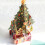 3D Christmas Card Handmade Pop-Up Xmas Tree Green 4