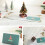 3D Christmas Card Handmade Pop-Up Xmas Tree Green 5