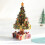 3D Christmas Card Handmade Pop-Up Xmas Tree Green 3