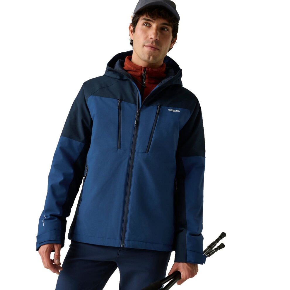 Regatta Mens Waterproof Stretch Insulated Jacket - Khaki - Image 3