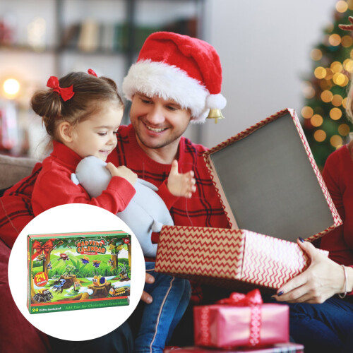 Insect Building Blocks Christmas Countdown Calendar for 2