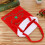Christmas Gift Bag with Handle - Xmas Tree and Elk Print 4