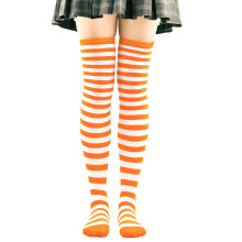 Striped Thigh Stockings for Children Halloween Christmas