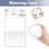 Christmas Greeting Card Set with Envelopes and Stickers 3