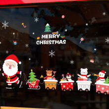 Christmas Water Bottle and Wine Sticker Wrappers 24 Pieces