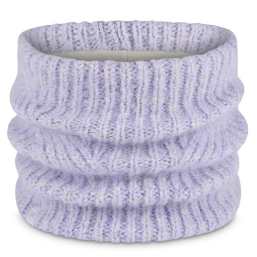 Buff (One Size, Lilac Ice) Buff Eyla Knitted & Polar Neck Gaiters