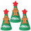 Kids Santa Hat Bonnet Felt Christmas Decoration 1