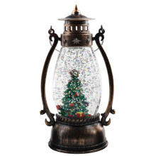 Snowman Snow Globe Christmas Decor