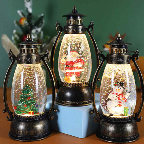 Snowman Snow Globe Christmas Decor 1