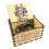 Wooden Music Box with Classical Carving Decoration 1