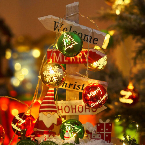 Christmas String Lights Indoor Decoration 10 Ft 20 LEDs 1