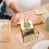 Wooden Music Box with Classical Carving Decoration 2