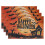 Plastic Halloween Placemats Set of 4 1