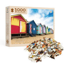 Black and White Wooden Puzzle for Stress Relief