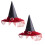 Halloween Witch Hat Headwear Oxford Cloth 2 pcs 1