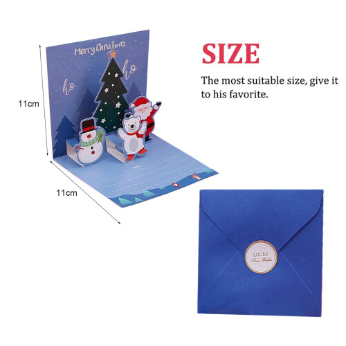 Christmas Cards with Envelopes for Children 1