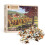 Wooden Stress Relief Puzzle Black and White 1