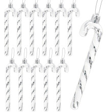 Candy Cane Christmas Tree Decorations 12 pcs