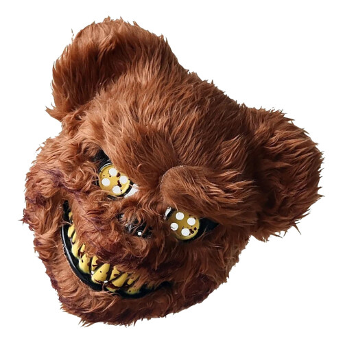 Halloween Plush Mask Realistic Appearance One Piece 1