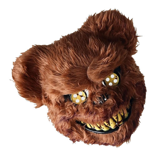Halloween Plush Mask Realistic Appearance One Piece 2