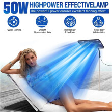 For Home Facial Tanning Light Face Body Tanner Full Blue Sun Solarium Lamp 50W