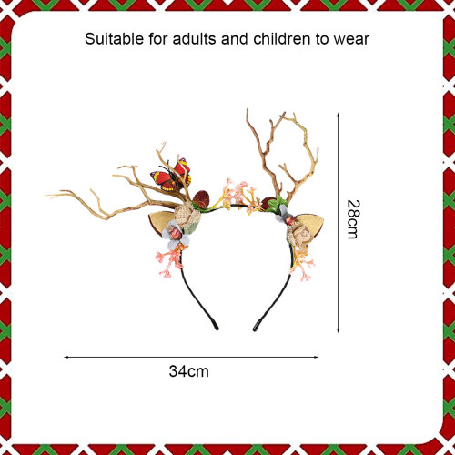 Reindeer Antler Headbands for Holiday Parties 1
