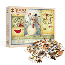 Black and White Wooden Puzzle for Stress Relief