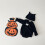 Newborn Boy Halloween Ghost Costume Bodysuit with Hat 4