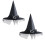 Halloween Witch Hat Headwear Oxford Cloth 2 pcs 1
