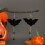 Halloween Acrylic Stud Earrings Black Spider Ghost Skull 4