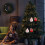Velvet Star Tree Topper Red 1 Piece 2