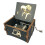 Wooden Music Box with Classical Carving Decoration 1