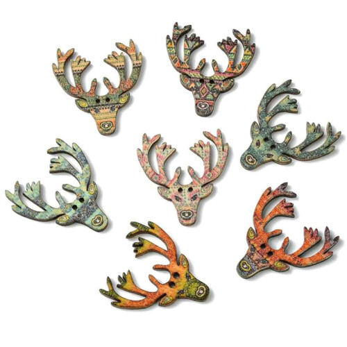 Christmas Plaid Bow Hair Clips 5PCS