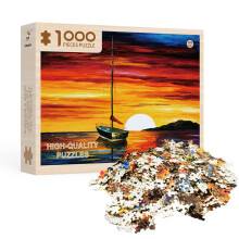 Black and White Wooden Puzzle for Adults 1000 Pieces