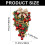Christmas Wreath Artificial Door Wreath 5