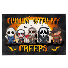 3D Halloween Door Mat Indoor Outdoor Decor