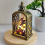 Halloween Lantern Portable Orange LED Candle Decor 2