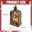 Halloween Lantern Portable Orange LED Candle Decor 5