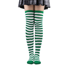 Striped Thigh Stockings for Children Halloween Christmas