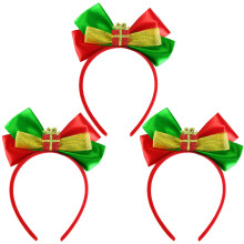 Christmas Headbands Felt Santa Snowman Reindeer Design