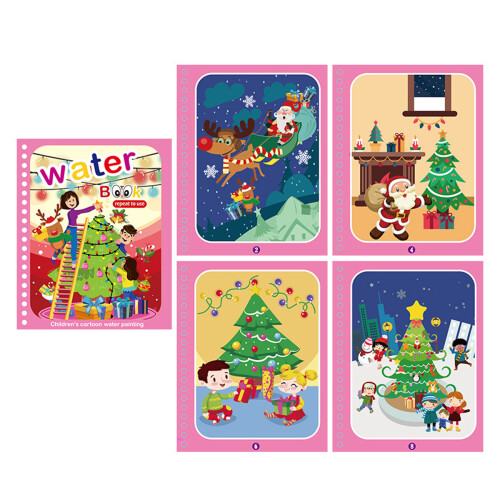 Children's Water Painting Puzzle Book
