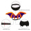 Bat Wings Cat Halloween Decoration Costume Accessory 3