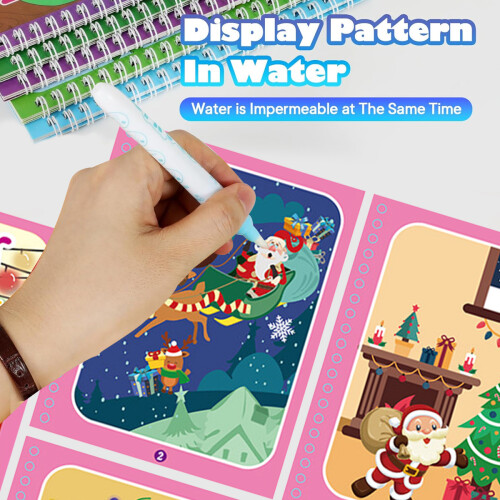 Children's Water Painting Puzzle Book 2