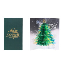 Christmas Tree 3D Pop-Up Card