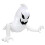 Inflatable Crawling Ghost with LED Lights Halloween Decor 2