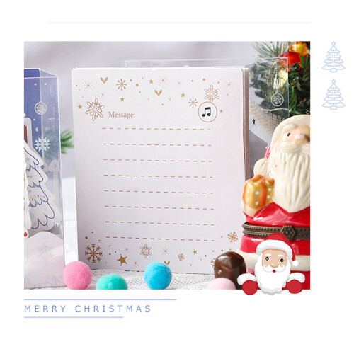 3D Popup Musical Christmas Card Handcrafted Snowscape 2