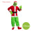 Grinch Costume with Green Fur Mask 5