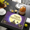 Halloween Table Napkins Linen 4-Pack 12x18 Inch 4