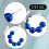 Resin Huggie Earrings Colorful Dome Geometry 4