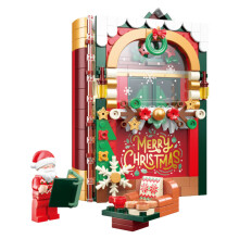 Christmas Night Album Ornament Fairy Tale Book Building Set